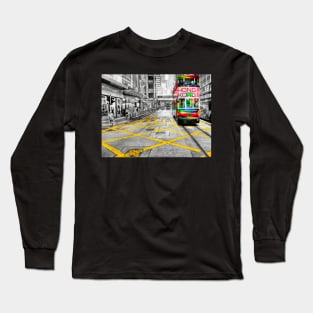 Hong Kong Tram Long Sleeve T-Shirt